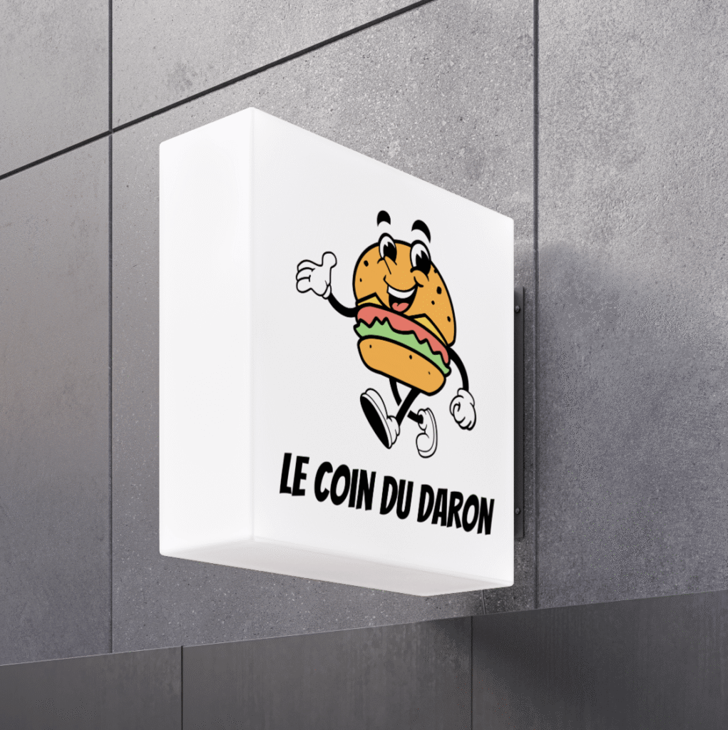 mockup Le Coin du Daron