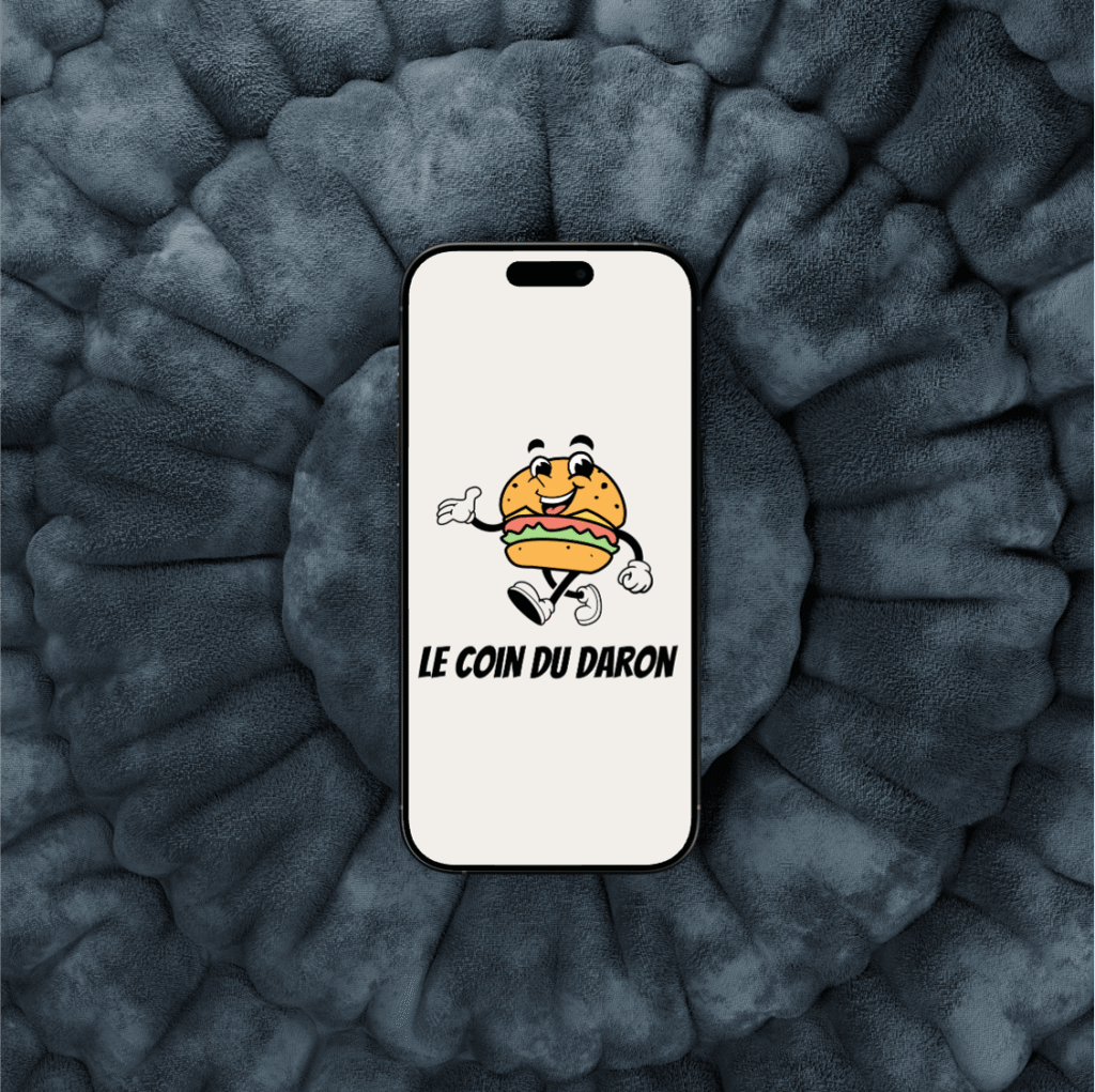 mockup Le Coin du Daron