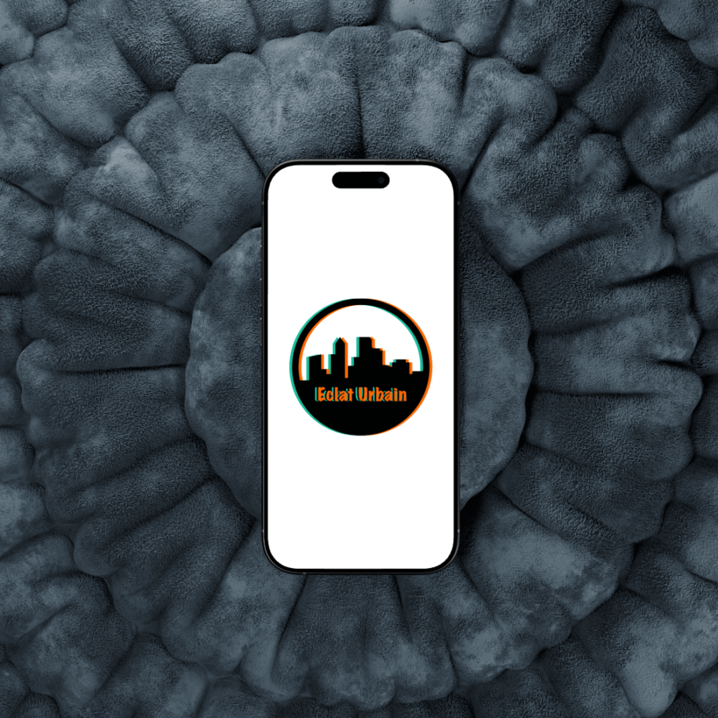 Mockup du logo de Eclat Urbain, une agence de street art